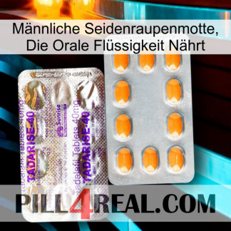 Männliche Seidenraupenmotte, Die Orale Flüssigkeit Nährt new12